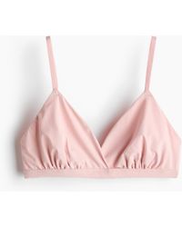 H&M - Soft-bh Van Microvezel - Lyst