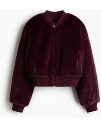 H&M - Bomber réversible - Lyst