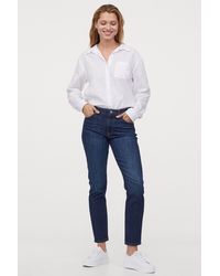 girlfriend regular ankle jeans