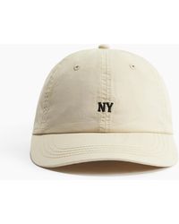 H&M - Twillcap mit Stickerei - Lyst