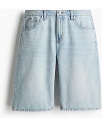 H&M - Bermuda Regular Denim Short - Lyst