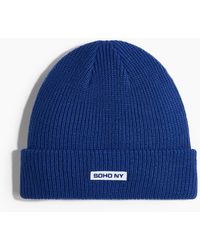 H&M - Gerippte Beanie - Lyst