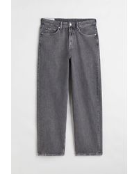 H&M Loose Jeans - Grey