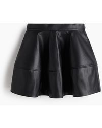 H&M - Minirok Met Coating - Lyst