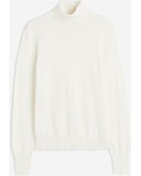 H&M - Pull Col Roulé - Lyst