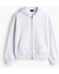 H&M - Oversized Capuchonvest - Lyst
