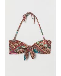H&M Bandeau-Bikinitop - Orange