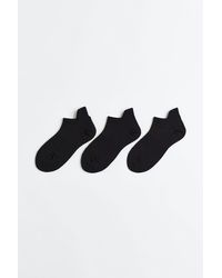 H&M - Lot de 3 paires de chaussettes de sport DryMove - Lyst