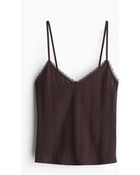 H&M - Trägertop aus Pointelle - Lyst
