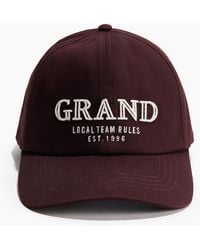 H&M - Cap aus Baumwolltwill mit Motivdetail - Lyst