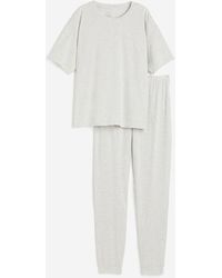 H&M - Tricot Pyjama - Lyst