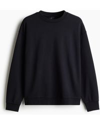 H&M - Katoenen Sweater Met Wassing - Lyst