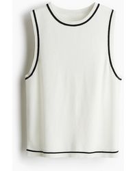 H&M - Fijngebreide Slip-over - Lyst