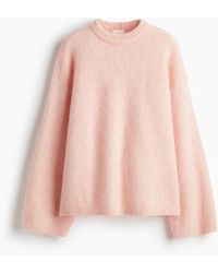 H&M - Oversized Pullover aus Mohairmix - Lyst