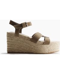 H&M - Espadrilles mit Keilabsatz - Lyst
