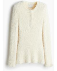 H&M - Flauschiger Pullover - Lyst