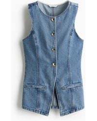 H&M - Elegante Jeansweste - Lyst