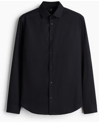 H&M - Baumwollhemd in Slim Fit - Lyst