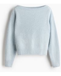 H&M - Pull Oversize À Encolure Bateau - Lyst