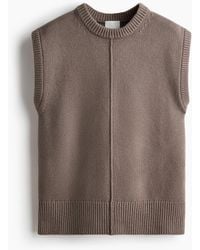 H&M - Gebreide Slip-over - Lyst