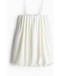 H&M - Bandeau-Kleid mit Ballonjupe - Lyst