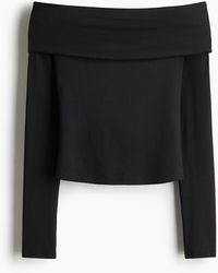H&M - Off-the-shouldertop - Lyst