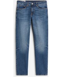 H&M - Straight Regular Jeans - Lyst