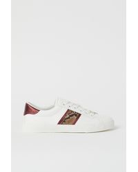 h&m white sneakers womens