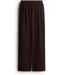 H&M - Wijde joggers Van Interlocktricot - Lyst