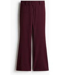 H&M - Flared Pantalon - Lyst