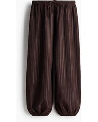 H&M - Ballonbroek Met Structuurdessin - Lyst