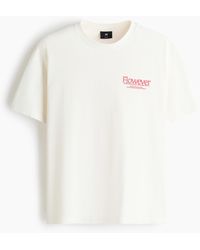 H&M - Bedrucktes T-Shirt in Loose Fit - Lyst