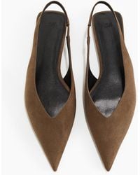 H&M - Spitze Slingpumps - Lyst