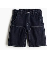 H&M - Workershorts aus Denim in Relaxed Fit - Lyst