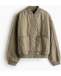 H&M - Doorgestikt Pilotenjack - Lyst
