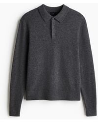 H&M - Poloshirt aus Wolle in Regular Fit - Lyst