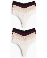 H&M - Set Van 10 Kanten Slips - Lyst