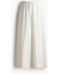 H&M - Mama Denim Broek Met Drawstring - Lyst