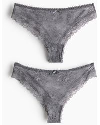 H&M - Set Van 2 Kanten Slips - Lyst