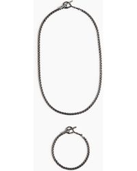 H&M - 2er-Pack Kette und Armbänder - Lyst