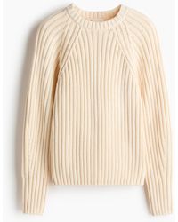 H&M - Pullover in Rippstrick - Lyst