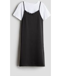 H&M - Ensemble 2 Pièces Avec Top Et Robe - Lyst