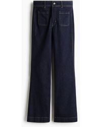 H&M - Flared High Jeans - Lyst
