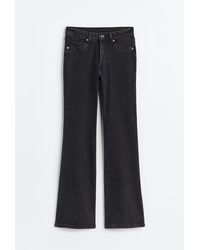 H&M - Flared High Jeans - Lyst