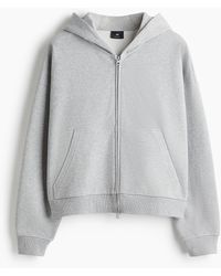 H&M - Oversized Capuchonvest - Lyst