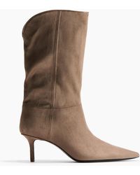 H&M - Stiefel mit Absatz - Lyst
