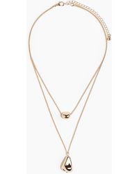 H&M - Zweireihige Halskette mit Anhängern - Lyst