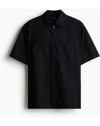 H&M - Chemise Relaxed Fit à manches courtes - Lyst