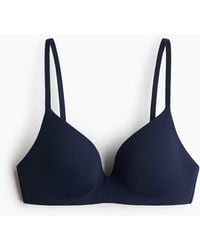 H&M - Padded Soft-bh Van Microvezel - Lyst