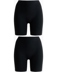 H&M - 2er-Pack Seamless Medium Shape Bikers - Lyst